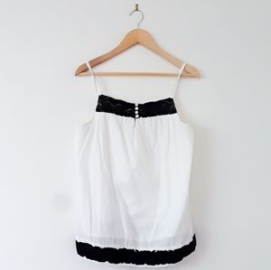 GAP cotton embroidered tank top blouse